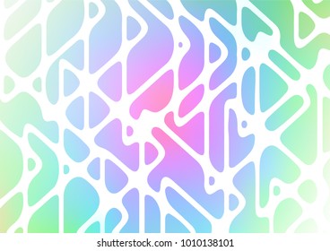 Light Multicolor, Rainbow vector abstract doodle template. Colorful illustration in abstract style with doodles and Zen tangles. The pattern can be used for heads of websites and designs.
