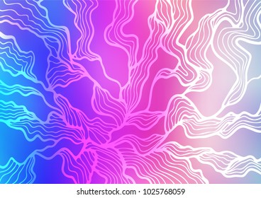 Light Multicolor, Rainbow vector abstract doodle texture. Modern geometrical abstract illustration with doodles. The doodle design can be used for your web site.