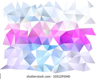 Light Multicolor, Rainbow vector abstract polygonal background. Brand-new colored illustration in blurry style with gradient. Brand-new style for your business design.