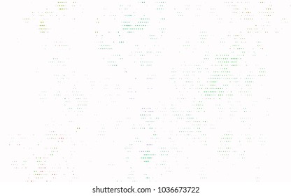 Light Multicolor, Rainbow vector abstract pattern with circles. Geometry template for your business design. Background with colored spheres.