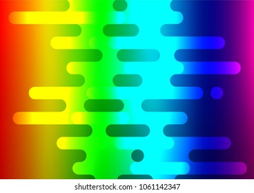 Light Multicolor, Rainbow vector abstract doodle pattern. A completely new color illustration in doodle style. The best blurred design for your business.
