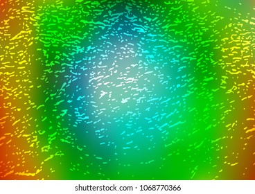 Light Multicolor, Rainbow vector abstract doodle texture. Sketchy hand drawn doodles on blurred background. A completely new design for your business.