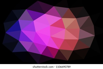 Light Multicolor, Rainbow vector abstract mosaic abstract mosaic. A vague abstract illustration with gradient. A new texture for your design.