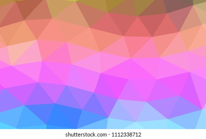 Light Multicolor, Rainbow vector abstract polygonal abstract polygonal. A sample with polygonal shapes. The textured pattern can be used for background.