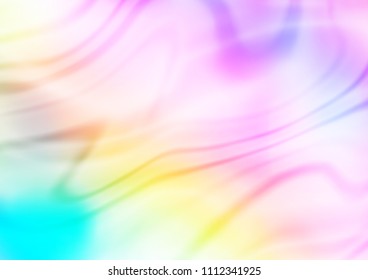 Light Multicolor, Rainbow vector abstract background. Glitter abstract illustration with an elegant design. A completely new design for your business.