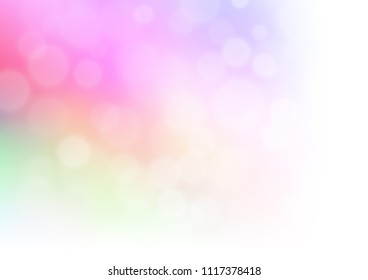 Light Multicolor, Rainbow vector abstract template. A vague abstract illustration with gradient. The template for backgrounds of cell phones.