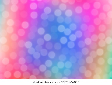 Light Multicolor, Rainbow vector abstract blurred background. Shining colorful illustration in a Brand new style. The template for backgrounds of cell phones.