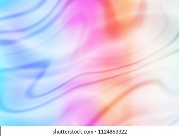 Light Multicolor, Rainbow vector abstract bright background. A vague abstract illustration with gradient. The best blurred design for your business.