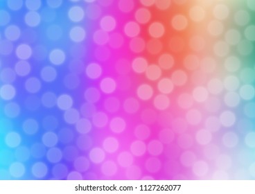 Light Multicolor, Rainbow vector abstract bright template. A vague abstract illustration with gradient. A completely new design for your business.