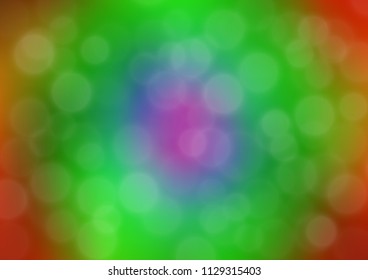 Light Multicolor, Rainbow vector abstract blurred background. Colorful illustration in abstract style with gradient. The template can be used for your brand book.