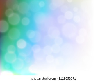 Light Multicolor, Rainbow vector abstract template. Glitter abstract illustration with an elegant design. The blurred design can be used for your web site.