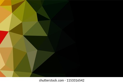 Light Multicolor, Rainbow vector abstract mosaic background. Triangular geometric sample with gradient.  The template can be used as a background for cell phones.