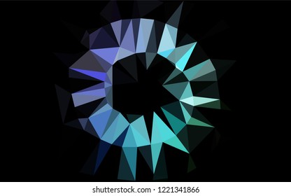 Light Multicolor, Rainbow vector abstract mosaic background. Glitter abstract illustration with an elegant design. The textured pattern can be used for background.