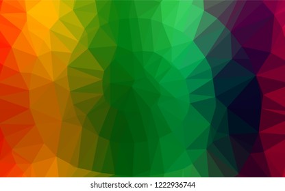 Light Multicolor, Rainbow vector abstract mosaic pattern. A completely new color illustration in a vague style. The elegant pattern can be used as part of a brand book.