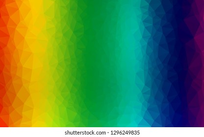 Light Multicolor, Rainbow vector abstract mosaic pattern. Brand new colorful illustration in with gradient. Textured pattern for background.