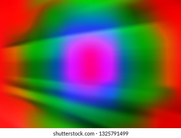 Light Multicolor, Rainbow vector abstract background. A completely new color illustration in a bokeh style. The best blurred design for your business.