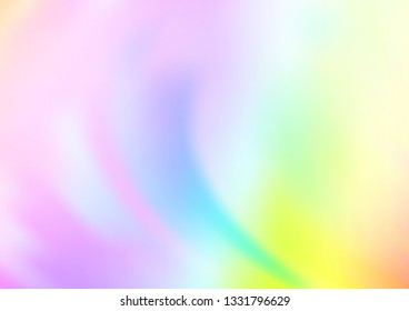 Light Multicolor, Rainbow vector abstract bokeh pattern. A completely new color illustration in a bokeh style. A completely new template for your design.