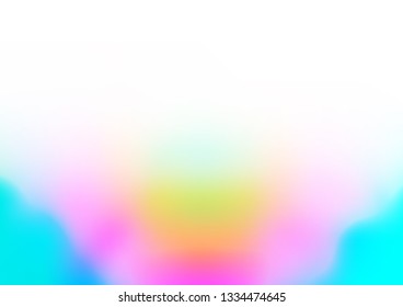 Light Multicolor, Rainbow vector abstract bright template. Glitter abstract illustration with an elegant design. The template for backgrounds of cell phones.