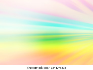 Light Multicolor, Rainbow vector abstract blurred background. Colorful abstract illustration with gradient. The template for backgrounds of cell phones.