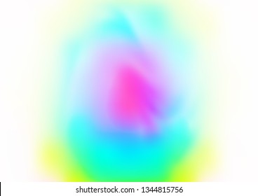 Light Multicolor, Rainbow vector abstract blurred pattern. Modern geometrical abstract illustration with gradient. A completely new template for your design.