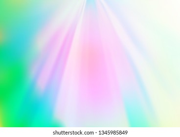 Light Multicolor, Rainbow vector abstract bright template. Colorful abstract illustration with gradient. The background for your creative designs.