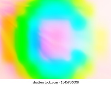 Light Multicolor, Rainbow vector abstract bright background. Colorful illustration in abstract style with gradient. The template for backgrounds of cell phones.