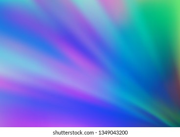 Light Multicolor, Rainbow vector abstract bokeh pattern. A completely new color illustration in a bokeh style. The elegant pattern for brand book.