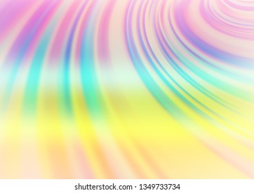 Light Multicolor, Rainbow vector abstract background. Creative illustration in halftone style with gradient. The elegant pattern for brand book.