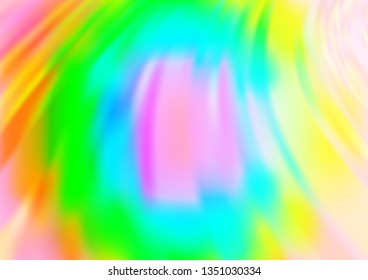 Light Multicolor, Rainbow vector abstract bokeh pattern. Colorful illustration in abstract style with gradient. The template for backgrounds of cell phones.