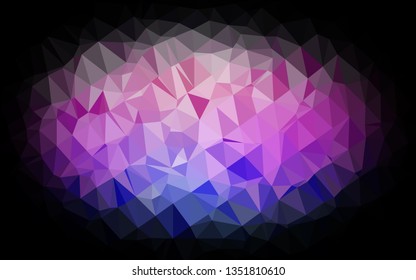 Light Multicolor, Rainbow vector abstract mosaic pattern. An elegant bright illustration with gradient. Brand new design for your business.