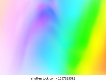 Light Multicolor, Rainbow vector abstract background. Colorful abstract illustration with gradient. Brand new style for your business design.