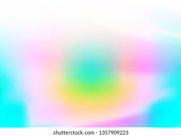 Light Multicolor, Rainbow vector abstract bokeh pattern. Colorful abstract illustration with gradient. The template for backgrounds of cell phones.