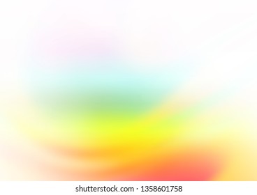 Light Multicolor, Rainbow vector abstract blurred pattern. Shining colorful illustration in a Brand new style. The template for backgrounds of cell phones.