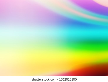 Light Multicolor, Rainbow vector abstract bright template. Shining colorful illustration in a Brand new style. The elegant pattern for brand book.