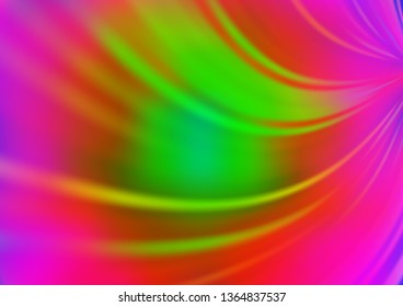 Light Multicolor, Rainbow vector abstract bokeh pattern. A completely new color illustration in a bokeh style. A new texture for your design.