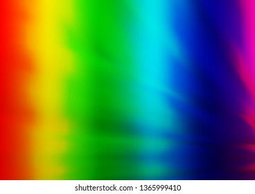 Light Multicolor, Rainbow vector abstract background. An elegant bright illustration with gradient. The template for backgrounds of cell phones.