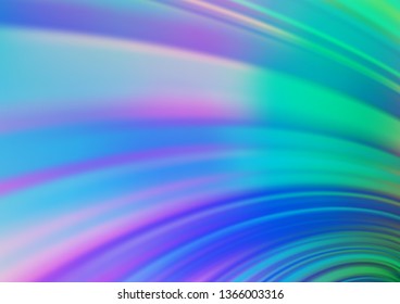 Light Multicolor, Rainbow vector abstract background. Colorful abstract illustration with gradient. A completely new template for your design.