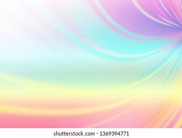 Light Multicolor, Rainbow vector abstract bright background. Shining colorful illustration in a Brand new style. Brand new design for your business.