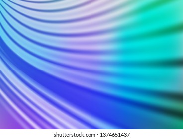 Light Multicolor, Rainbow vector abstract blurred template. An elegant bright illustration with gradient. A new texture for your design.