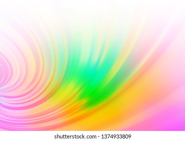 Light Multicolor, Rainbow vector abstract bright background. Shining colorful illustration in a Brand new style. Brand new design for your business.