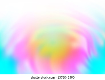 Light Multicolor, Rainbow vector abstract bokeh pattern. Creative illustration in halftone style with gradient. The elegant pattern for brand book.