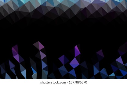 Light Multicolor, Rainbow vector abstract mosaic background. An elegant bright illustration with gradient. New texture for your design.