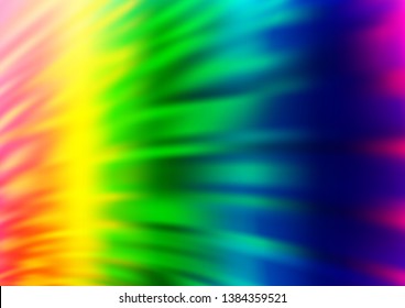 Light Multicolor, Rainbow vector abstract bokeh pattern. Colorful illustration in abstract style with gradient. A new texture for your design.