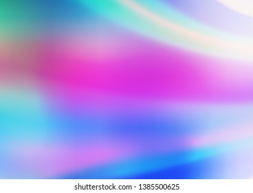 Light Multicolor, Rainbow vector abstract template. Shining colorful illustration in a Brand new style. The best blurred design for your business.