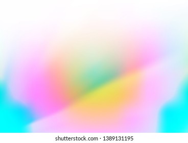 Light Multicolor, Rainbow vector abstract background. Colorful illustration in abstract style with gradient. The blurred design can be used for your web site.