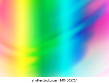 Light Multicolor, Rainbow vector abstract bright background. Creative illustration in halftone style with gradient. A completely new design for your business.