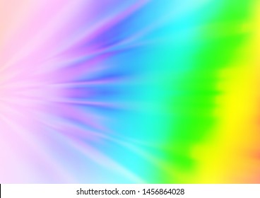 Light Multicolor, Rainbow vector abstract bright template. A completely new color illustration in a bokeh style. A new texture for your design.