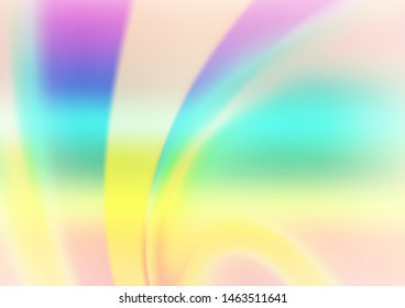 Light Multicolor, Rainbow vector abstract blurred background. Creative illustration in halftone style with gradient. The best blurred design for your business.