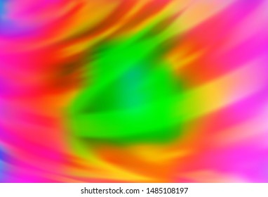 Light Multicolor, Rainbow vector abstract blurred background. Colorful abstract illustration with gradient. The best blurred design for your business.