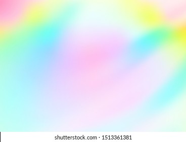 Light Multicolor, Rainbow vector abstract bright background. Colorful illustration in abstract style with gradient. Brand new style for your business design.